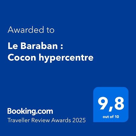 Appartement Le Baraban : Cocon Hypercentre à Saint-Etienne  Extérieur photo
